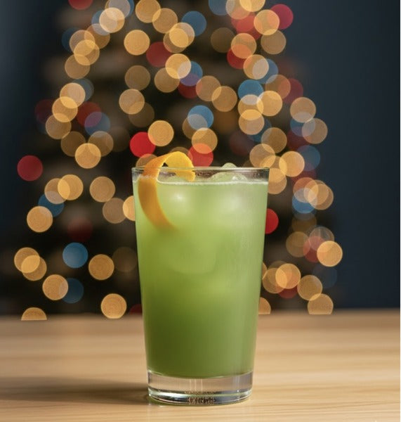 The Gingerbread Matcha Highball