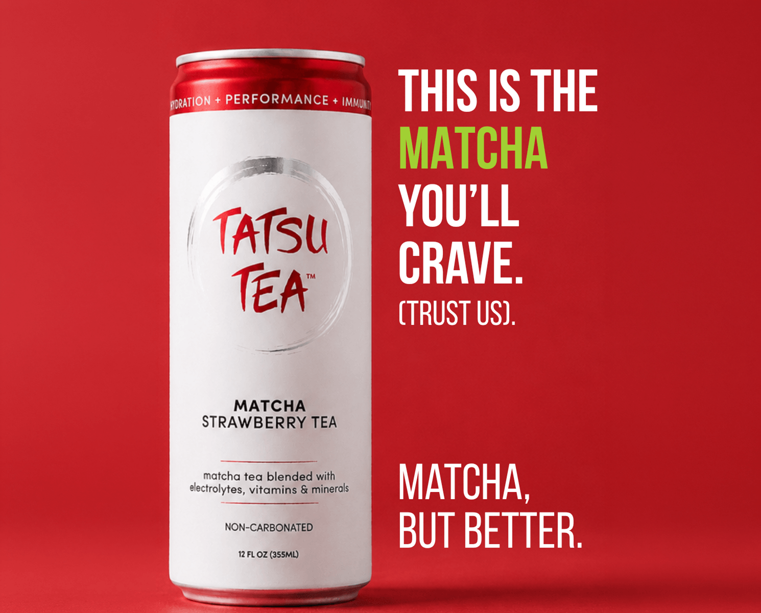 Matcha Performance Tea - Strawberry
